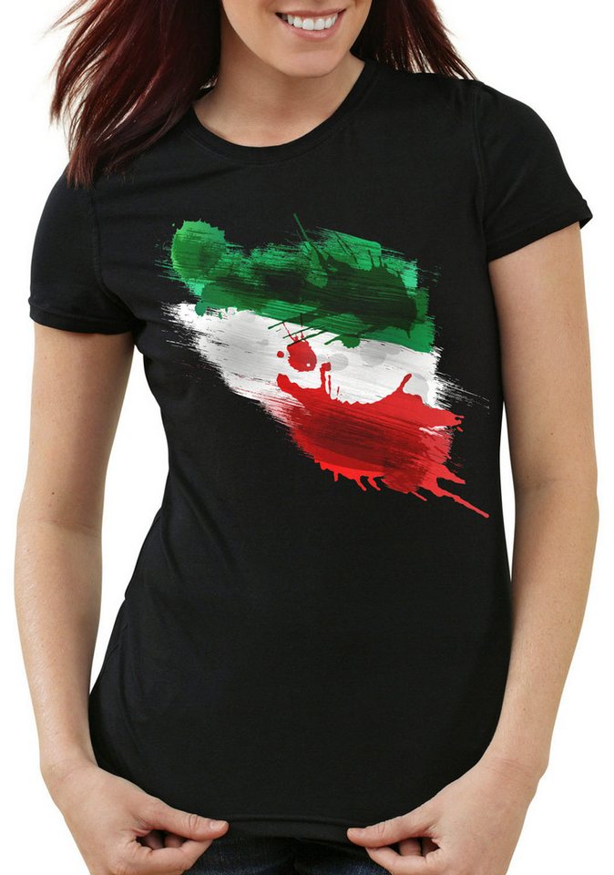 style3 T-Shirt Flagge Iran Fußball Sport Teheran WM EM Fahne style3 T-Shirt Flagge Iran Fußball Sport Teheran WM EM Fahne von style3