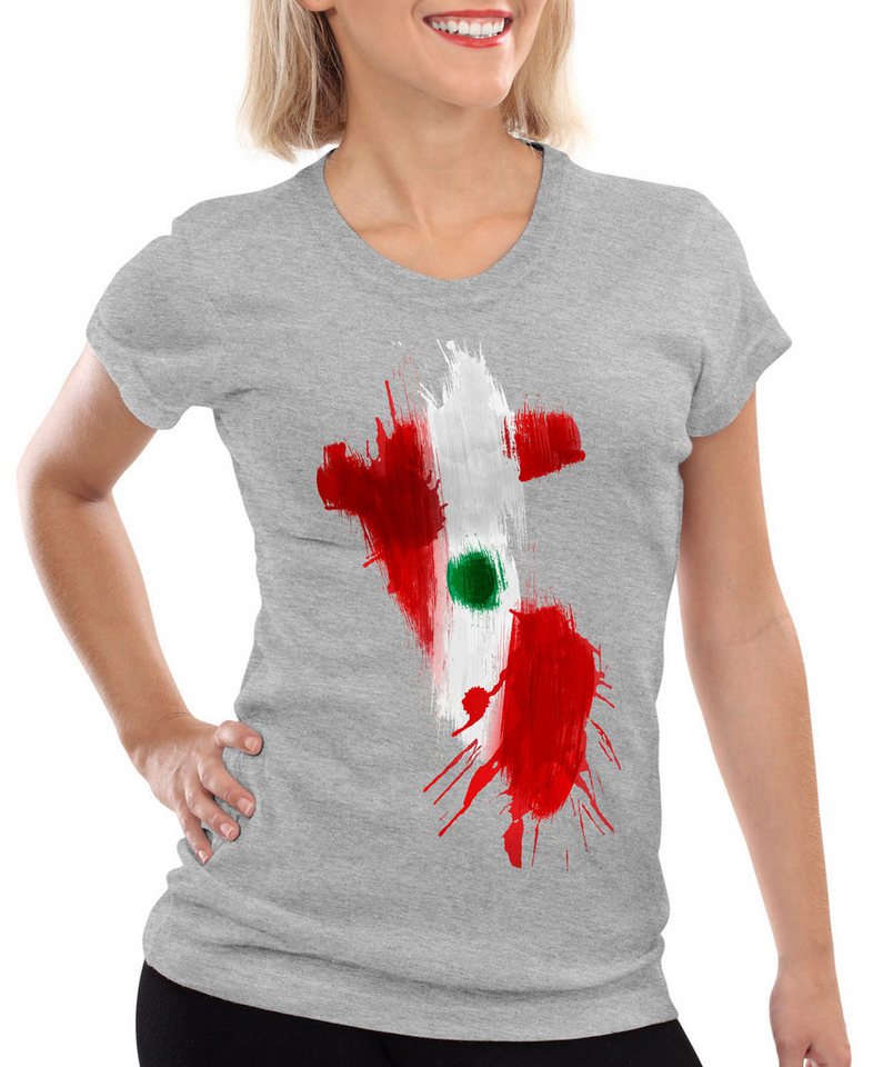 style3 T-Shirt Flagge Peru Fußball Sport WM EM Fahne style3 T-Shirt Flagge Peru Fußball Sport WM EM Fahne von style3