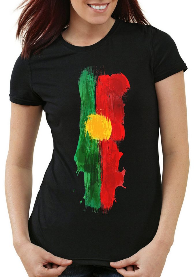 style3 T-Shirt Flagge Portugal Fußball Sport WM EM Fahne style3 T-Shirt Flagge Portugal Fußball Sport WM EM Fahne von style3