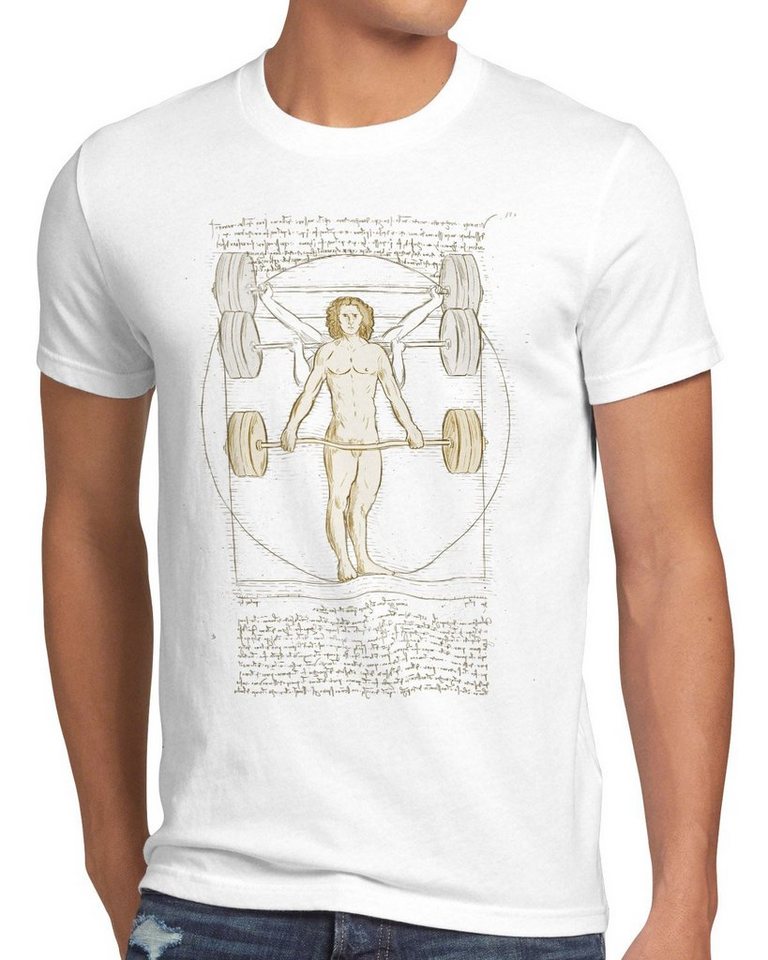 style3 T-Shirt Mensch mit Langhantel kreuzheben fitness-studio sport muskelaufbau style3 T-Shirt Mensch mit Langhantel kreuzheben fitness-studio sport muskelaufbau von style3