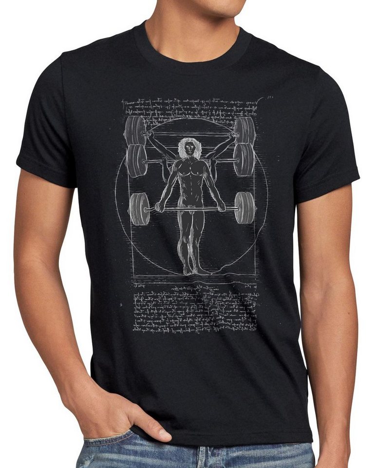style3 T-Shirt Mensch mit Langhantel kreuzheben fitness-studio sport muskelaufbau style3 T-Shirt Mensch mit Langhantel kreuzheben fitness-studio sport muskelaufbau von style3