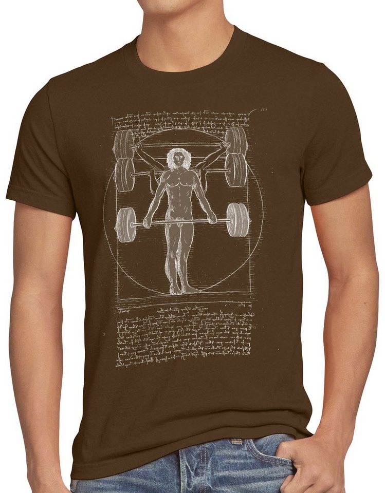 style3 T-Shirt Mensch mit Langhantel kreuzheben fitness-studio sport muskelaufbau style3 T-Shirt Mensch mit Langhantel kreuzheben fitness-studio sport muskelaufbau von style3