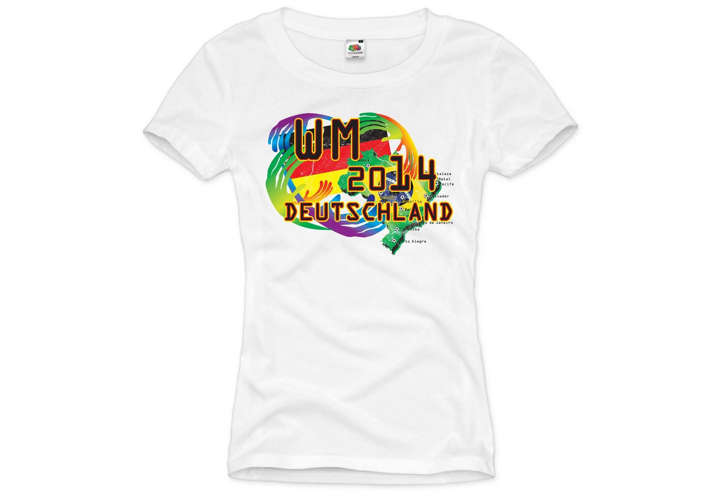 style3 T-Shirt WM 2026 Deutschland Brasilien Fußball Olympia trikot fan weltmeister style3 T-Shirt WM 2026 Deutschland Brasilien Fußball Olympia trikot fan weltmeister von style3