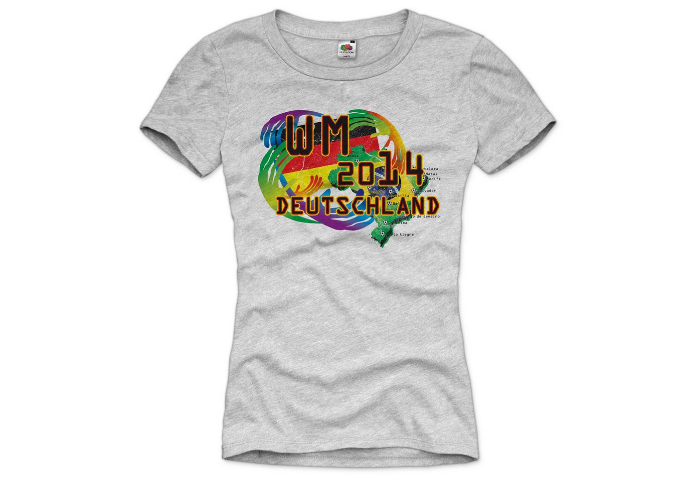 style3 T-Shirt WM 2026 Deutschland Brasilien Fußball Olympia trikot fan weltmeister style3 T-Shirt WM 2026 Deutschland Brasilien Fußball Olympia trikot fan weltmeister von style3