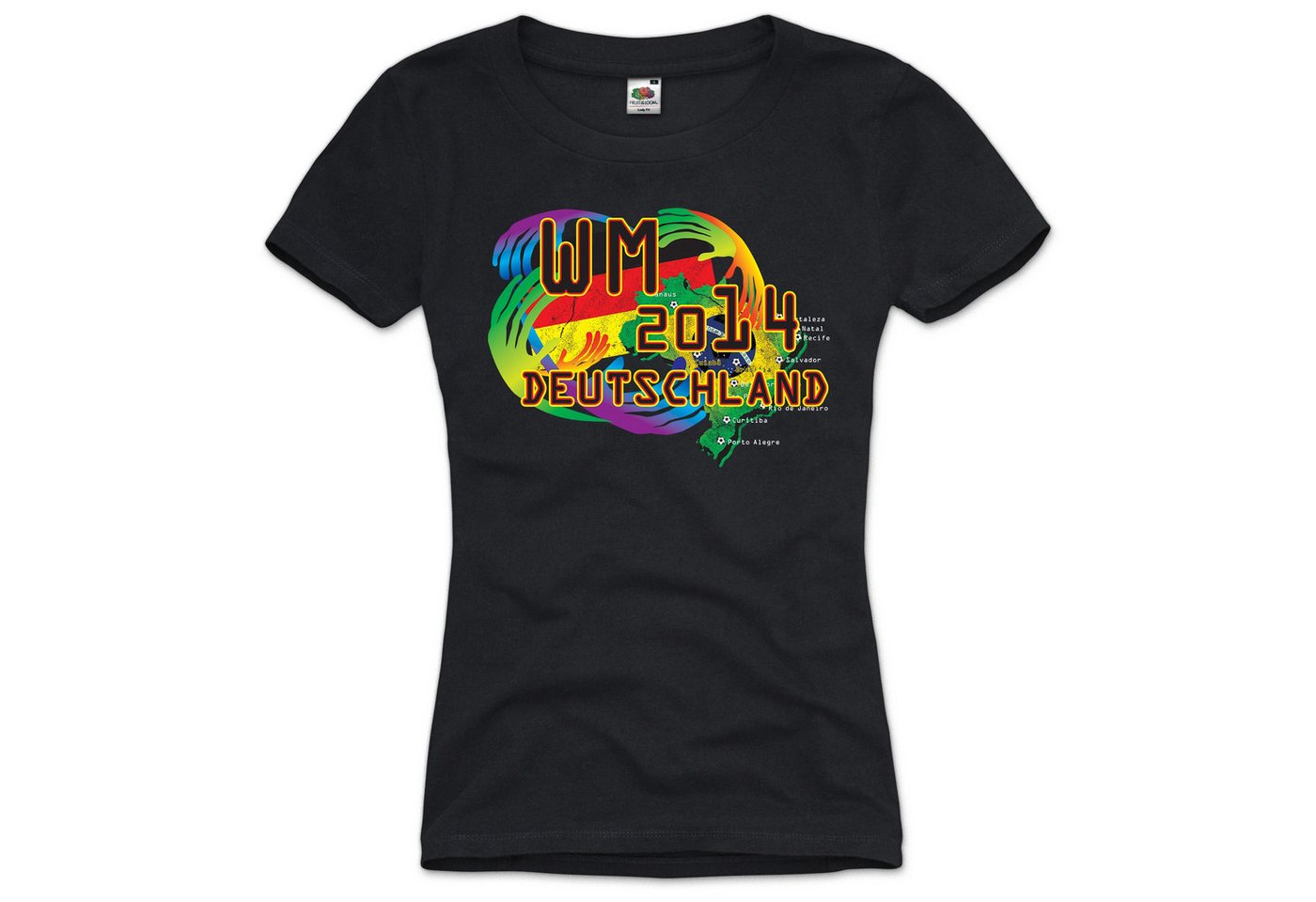 style3 T-Shirt WM 2026 Deutschland Brasilien Fußball Olympia trikot fan weltmeister style3 T-Shirt WM 2026 Deutschland Brasilien Fußball Olympia trikot fan weltmeister von style3