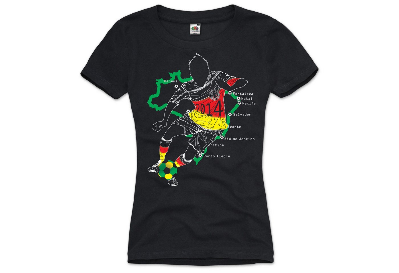 style3 T-Shirt WM Deutschland Brasilien Fußball trikot fahne fanartikel weltmeister style3 T-Shirt WM Deutschland Brasilien Fußball trikot fahne fanartikel weltmeister von style3
