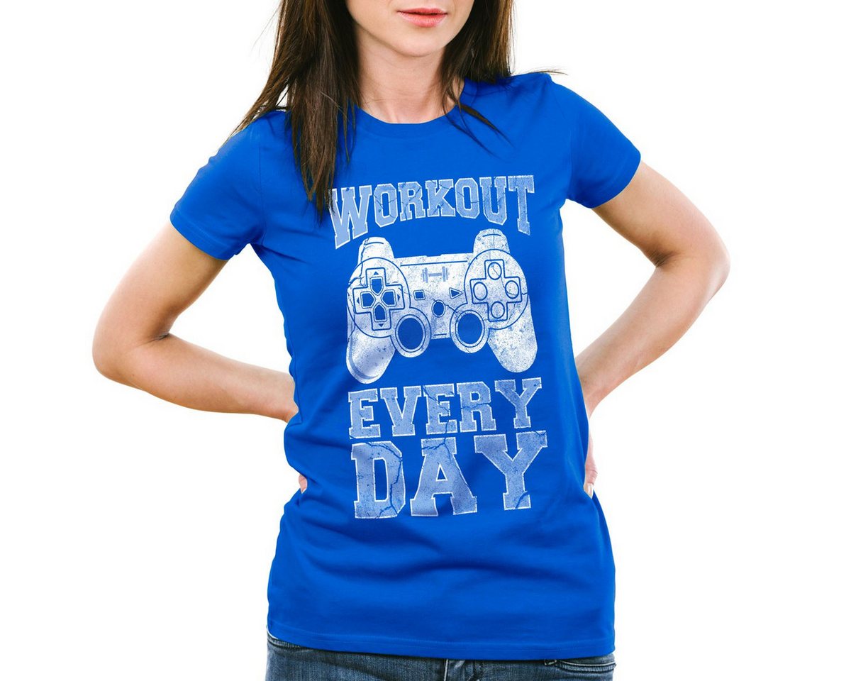 style3 T-Shirt Workout Gamer play sport station fitnessstudio konsole gym fitness style3 T-Shirt Workout Gamer play sport station fitnessstudio konsole gym fitness von style3
