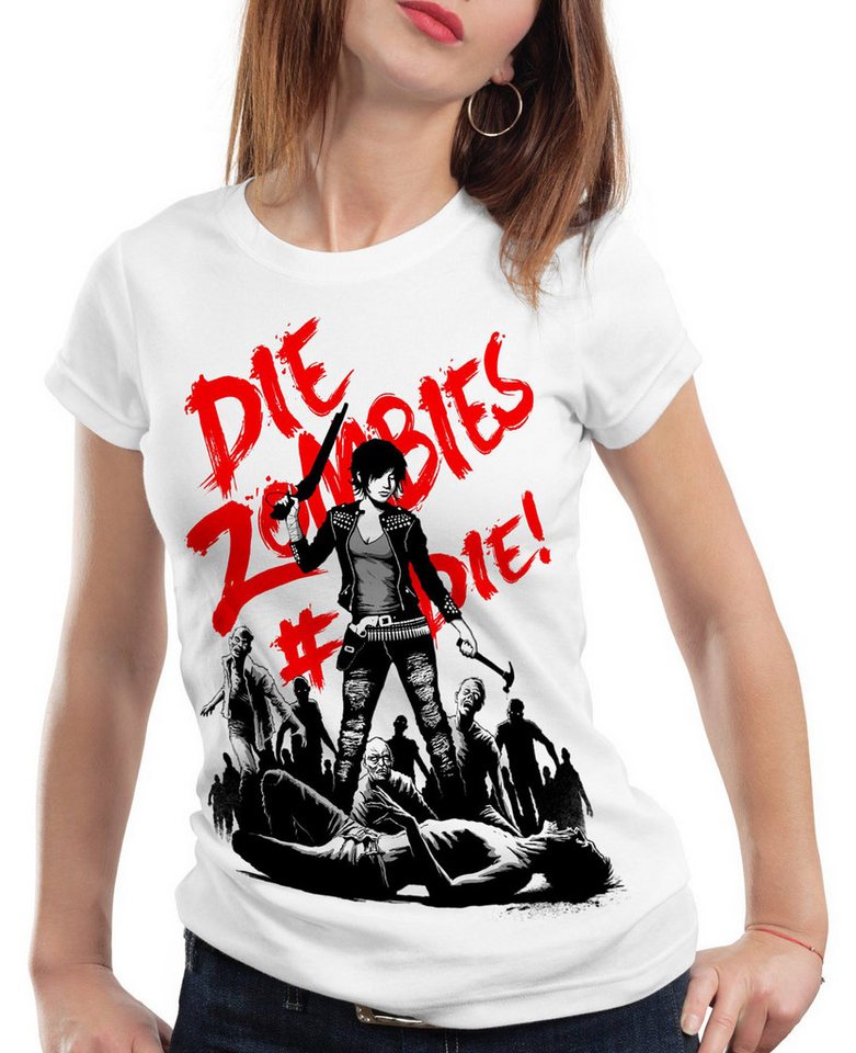 style3 T-Shirt Zombie the walking dead horror daryl dixon halloween shotgun axt style3 T-Shirt Zombie the walking dead horror daryl dixon halloween shotgun axt von style3