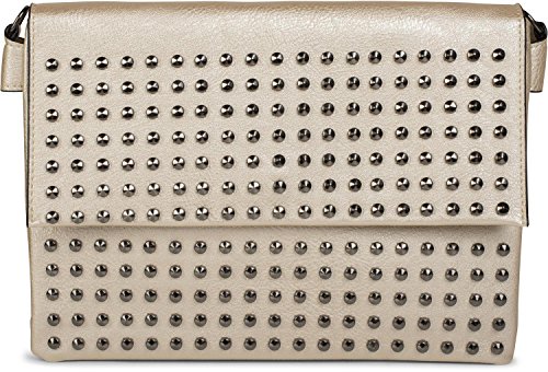 styleBREAKER Clutch mit Nieten, Abendtasche, Schulterriemen, Trageschlaufe, Schultertasche, Damen 02012227, Farbe:Gold styleBREAKER Clutch mit Nieten, Abendtasche, Schulterriemen, Trageschlaufe, Schultertasche, Damen 02012227, Farbe:Gold von styleBREAKER