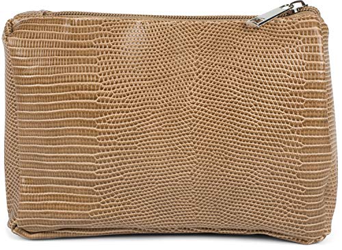 styleBREAKER Damen Beautybag Krokodil Optik Oberfläche, Kosmetiktasche, Make Up Bag, Taschen Organizer 02013018, Farbe:Braun styleBREAKER Damen Beautybag Krokodil Optik Oberfläche, Kosmetiktasche, Make Up Bag, Taschen Organizer 02013018, Farbe:Braun von styleBREAKER