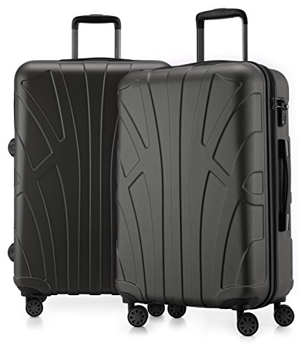 Suitline - 2er Koffer-Set TSA, 66 cm, Graphit Suitline - 2er Koffer-Set TSA, 66 cm, Graphit von suitline
