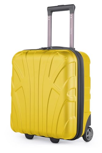 suitline - Kleiner Koffer 45x36x20 cm, Easyjet Freigepäck Underseat Handgepäck, Bordgepäck Trolley leicht, 30 Liter, ABS Hartschale, Gelb suitline - Kleiner Koffer 45x36x20 cm, Easyjet Freigepäck Underseat Handgepäck, Bordgepäck Trolley leicht, 30 Liter, ABS Hartschale, Gelb von suitline