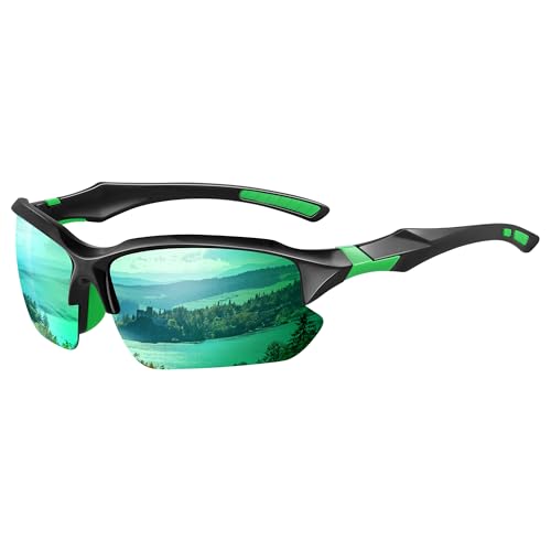 suoso Fahrradbrille-Herren-Damen-Schnelle Brille Rave-Sportbrille Herren-Rennrad Brille-Sonnenbrille-Herren-Polarisiert-Sunglasses Men-Skibrille Brille-UV400 Schutz-Radsportbrillen,9 suoso Fahrradbrille-Herren-Damen-Schnelle Brille Rave-Sportbrille Herren-Rennrad Brille-Sonnenbrille-Herren-Polarisiert-Sunglasses Men-Skibrille Brille-UV400 Schutz-Radsportbrillen,9 von suoso