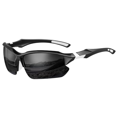 suoso Fahrradbrille-Herren-Damen-Schnelle Brille Rave-Sportbrille Herren-Rennrad Brille-Sonnenbrille-Herren-Polarisiert-Sunglasses Men-Skibrille Brille-UV400 Schutz-Radsportbrillen,zb6 suoso Fahrradbrille-Herren-Damen-Schnelle Brille Rave-Sportbrille Herren-Rennrad Brille-Sonnenbrille-Herren-Polarisiert-Sunglasses Men-Skibrille Brille-UV400 Schutz-Radsportbrillen,zb6 von suoso