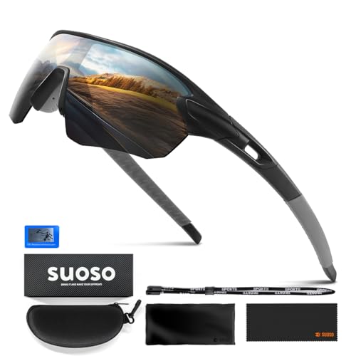 suoso Fahrradbrille Herren Damen Sportbrille Sonnenbrille,1 suoso Fahrradbrille Herren Damen Sportbrille Sonnenbrille,1 von suoso