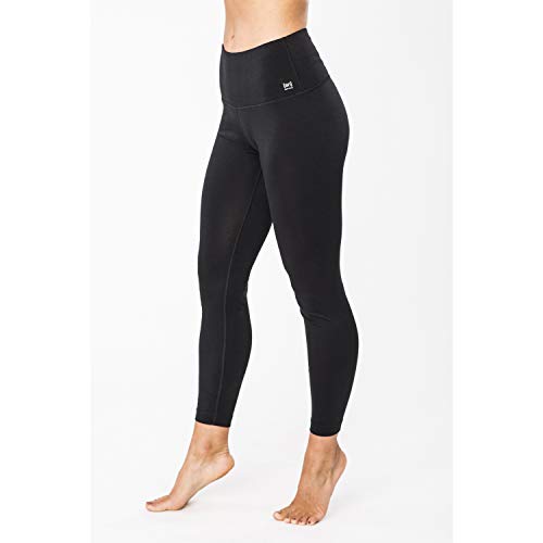 super.natural Lange Damen Funktions-Hose, Mit Merinowolle, W SUPER TIGHTS, Größe: XS, Farbe: Schwarz von super.natural