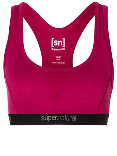 super.natural - Merino Funktionsunterwäsche, Damen, Sport-BH, W TUNDRA220 SEMPLICE Bra von super.natural