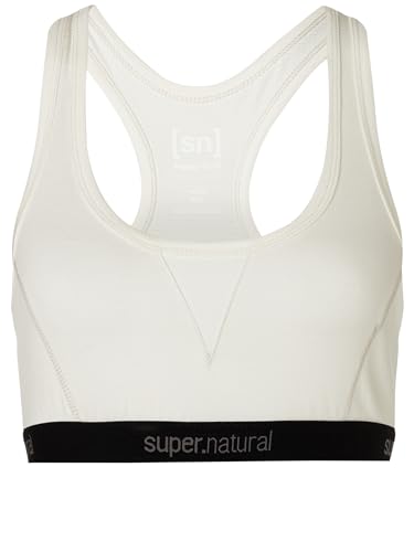 Super.natural Damen W Tundra220 Semplice Bra Sport-BH, Fresh White, XL EU Super.natural Damen W Tundra220 Semplice Bra Sport-BH, Fresh White, XL EU von super.natural