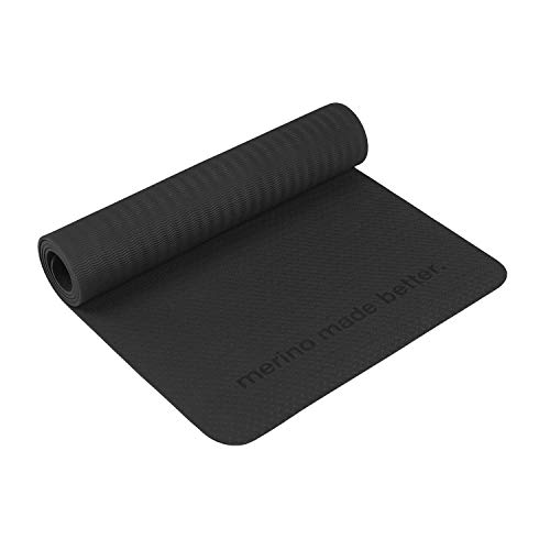 super.natural Yogamatte, 173 x 6 x 0,6 cm, YOGA MATT, Farbe: Schwarz von super.natural