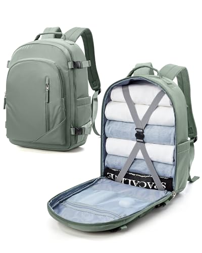 suradar Handgepäck Rucksack 45X36X20 für Easyjet Reiserucksack Wasserdichter Unter Dem Sitz Handgepäck Rucksack Flugzeuge Reisetasche Weekendertasche Wanderrucksack Lässiger Tagesrucksack Armeegrün suradar Handgepäck Rucksack 45X36X20 für Easyjet Reiserucksack Wasserdichter Unter Dem Sitz Handgepäck Rucksack Flugzeuge Reisetasche Weekendertasche Wanderrucksack Lässiger Tagesrucksack Armeegrün von suradar