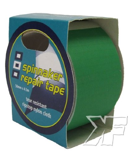 Ascan SPITAPE M2 Spinnaker Tape Reparatur Kite Segel Spinnaker Sail Repair Tape (grün) von Ascan
