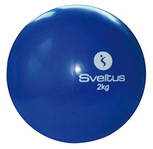 Balle lestée Sveltus 2kg, Diamètre 12,5 cm, blau Balle lestée Sveltus 2kg, Diamètre 12,5 cm, blau von sveltus