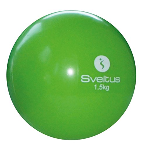 Gewichtsball 1.5 kg, Diamètre 11,8 cm, apfelgrün Gewichtsball 1.5 kg, Diamètre 11,8 cm, apfelgrün von sveltus