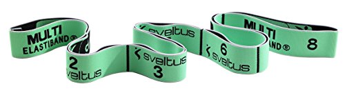 Sveltus Multi Elastikband, 10 kg, Grün von sveltus