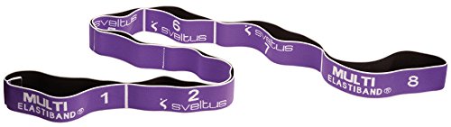 Sveltus Elastiband MULTI 15kg Aqua Gymnastik Fitness Widerstandsband, lila von sveltus