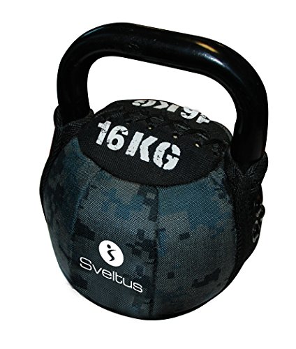 Sveltus Soft Kettlebell 16 Kg schwarz Krafttraining Muskeltraining Gewichte Sveltus Soft Kettlebell 16 Kg schwarz Krafttraining Muskeltraining Gewichte von sveltus