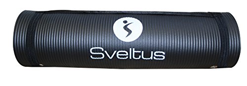 Sveltus 140 x 60 x 1 cm Gymnastikmatte Unisex Erwachsene, schwarz Sveltus 140 x 60 x 1 cm Gymnastikmatte Unisex Erwachsene, schwarz von sveltus