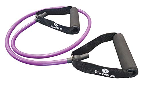 Sveltus Fitness Tube medium, violett, env. 130 cm von sveltus