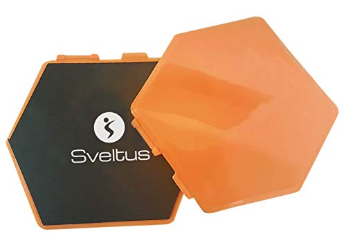 Sveltus Functional Slider für Erwachsene, Unisex, Orange & Schwarz, Einheitsgröße von sveltus