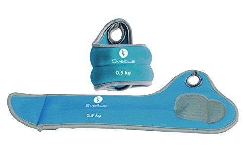 sveltus 964 Gewichtsarmbänder für Handgelenk, 0,5 kg, Unisex, Blau, Einheitsgröße sveltus 964 Gewichtsarmbänder für Handgelenk, 0,5 kg, Unisex, Blau, Einheitsgröße von sveltus