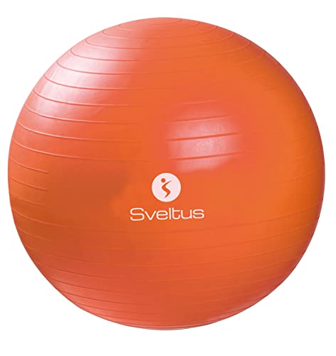 Sveltus Gymball 55 cm Erwachsene Unisex Orange von sveltus