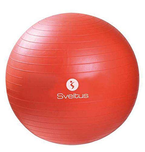 Sveltus Gymball 55 cm Erwachsene Unisex Orange von sveltus