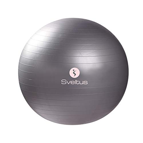 sveltus 340 Gymball 65 cm Erwachsene Unisex Grau von sveltus