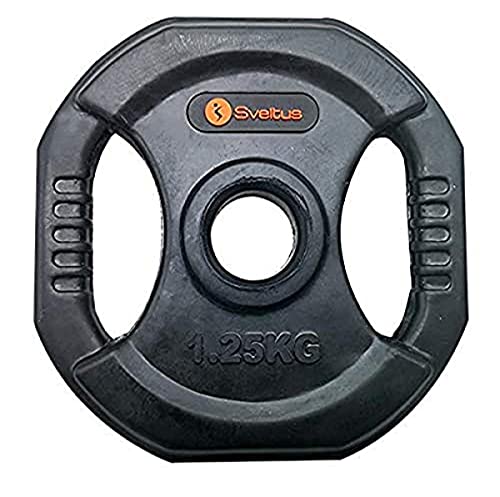 Sveltus Scheibenpumpe À Poignées 1,25 Kg X1 Pumpscheibe mit Griffen, Schwarz, Einheitsgröße Sveltus Scheibenpumpe À Poignées 1,25 Kg X1 Pumpscheibe mit Griffen, Schwarz, Einheitsgröße von sveltus