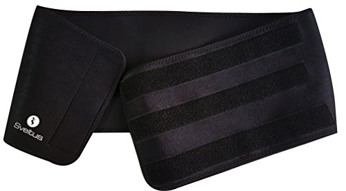 Sveltus Schwitzgürtel Unisex Erwachsene, schwarz Sveltus Schwitzgürtel Unisex Erwachsene, schwarz von sveltus
