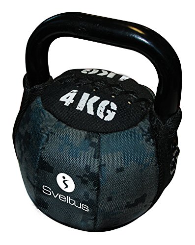 sveltus 1101 Soft Kettlebell 4kg Krafttraining Bootcamp Gewichte Neopren Hantel, schwarz sveltus 1101 Soft Kettlebell 4kg Krafttraining Bootcamp Gewichte Neopren Hantel, schwarz von sveltus