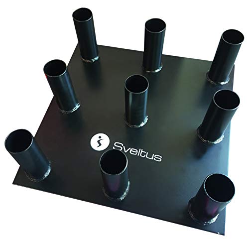 Sveltus Ständer für Olympique Stangen, Unisex, Erwachsene, Schwarz Sveltus Ständer für Olympique Stangen, Unisex, Erwachsene, Schwarz von sveltus