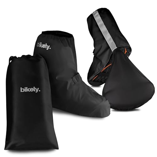 sweatness Regen Überziehschuhe Fahrrad Wasserdicht Inkl. Sattelbezug - Gr. 36-39 Schwarz mit Reflektoren Streifen und einfachen Größeneinstellung für Damen und Herren sweatness Regen Überziehschuhe Fahrrad Wasserdicht Inkl. Sattelbezug - Gr. 36-39 Schwarz mit Reflektoren Streifen und einfachen Größeneinstellung für Damen und Herren von sweatness