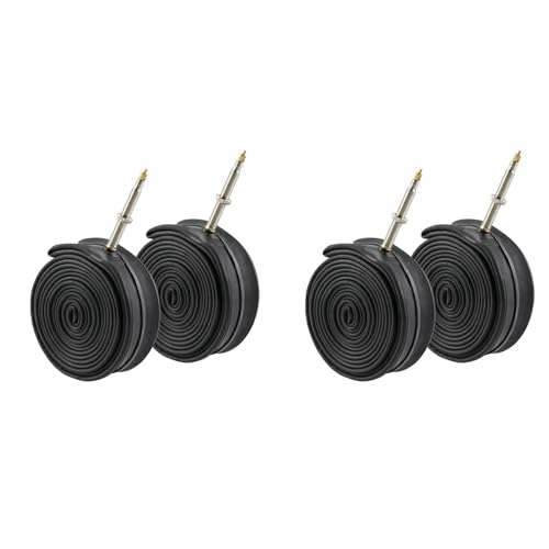 swegel 4 Pack 700X35-43C Das Rennrad Innen Rohre Presta Ventil für Die Rennräder, 80 mm von swegel