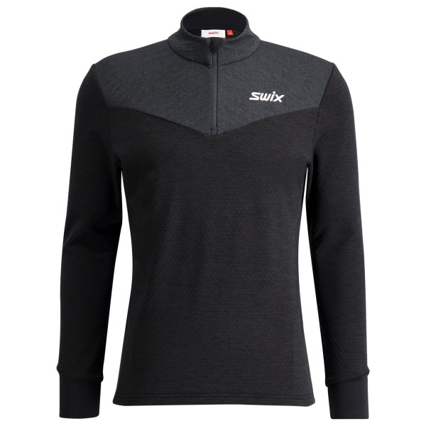 Swix - Nordic Midlayer Half Zip - Funktionsshirt Gr M schwarz von swix