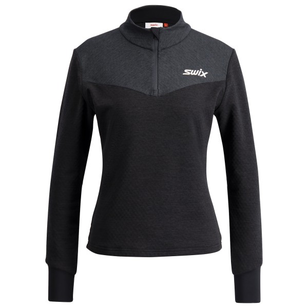 Swix - Women's Nordic Midlayer Half Zip - Funktionsshirt Gr L schwarz Swix - Women's Nordic Midlayer Half Zip - Funktionsshirt Gr L schwarz von swix
