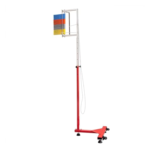 sxpGBP Vertikaler Sprungtester, Fitnessgerät zur Erhöhung der Sprunghöhe, Volleyball-Trainingshilfe for vertikale Challenger-Maschine(Color:Colorful Vanes) von sxpGBP
