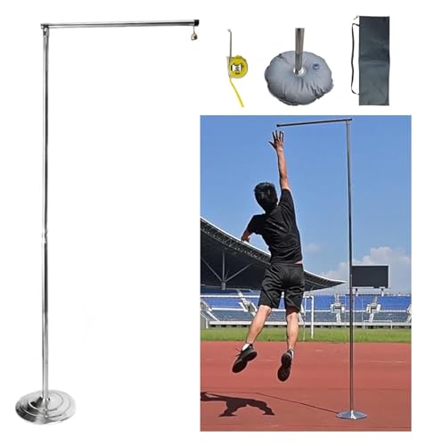 sxpGBP Vertikalsprung-Messgerät, Volleyball-Trainingshilfe mit Wasserbeutel, tragbarer Waage for physikalische Tests, Sprungtrainer-Stangenausrüstung von sxpGBP