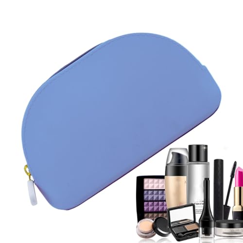 szaluyk Silikon-Kosmetik-Aufbewahrungstasche, Silikon-Make-up-Tasche,Kosmetiktasche Tragbare Silikon-Make-up-Tasche | Niedliche Aufbewahrungstasche, wasserdichter Make-up-Organizer für Frauen von szaluyk