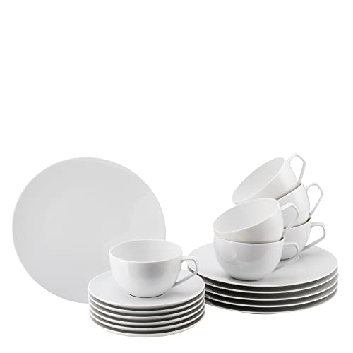 Rosenthal TAC Gropius Weiss – 18 teilig für 6 Personen, Tafelset aus Porzellan, Modernes Kaffeegeschirr Weiß Rosenthal TAC Gropius Weiss – 18 teilig für 6 Personen, Tafelset aus Porzellan, Modernes Kaffeegeschirr Weiß von Rosenthal