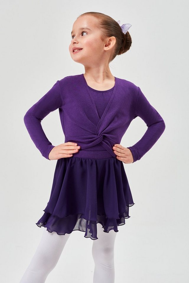 tanzmuster Crop-Top Langarm Ballett Top Mia aus wunderbar weicher Baumwolle Oberteil für Mädchen fürs Kinder Ballett tanzmuster Crop-Top Langarm Ballett Top Mia aus wunderbar weicher Baumwolle Oberteil für Mädchen fürs Kinder Ballett von tanzmuster